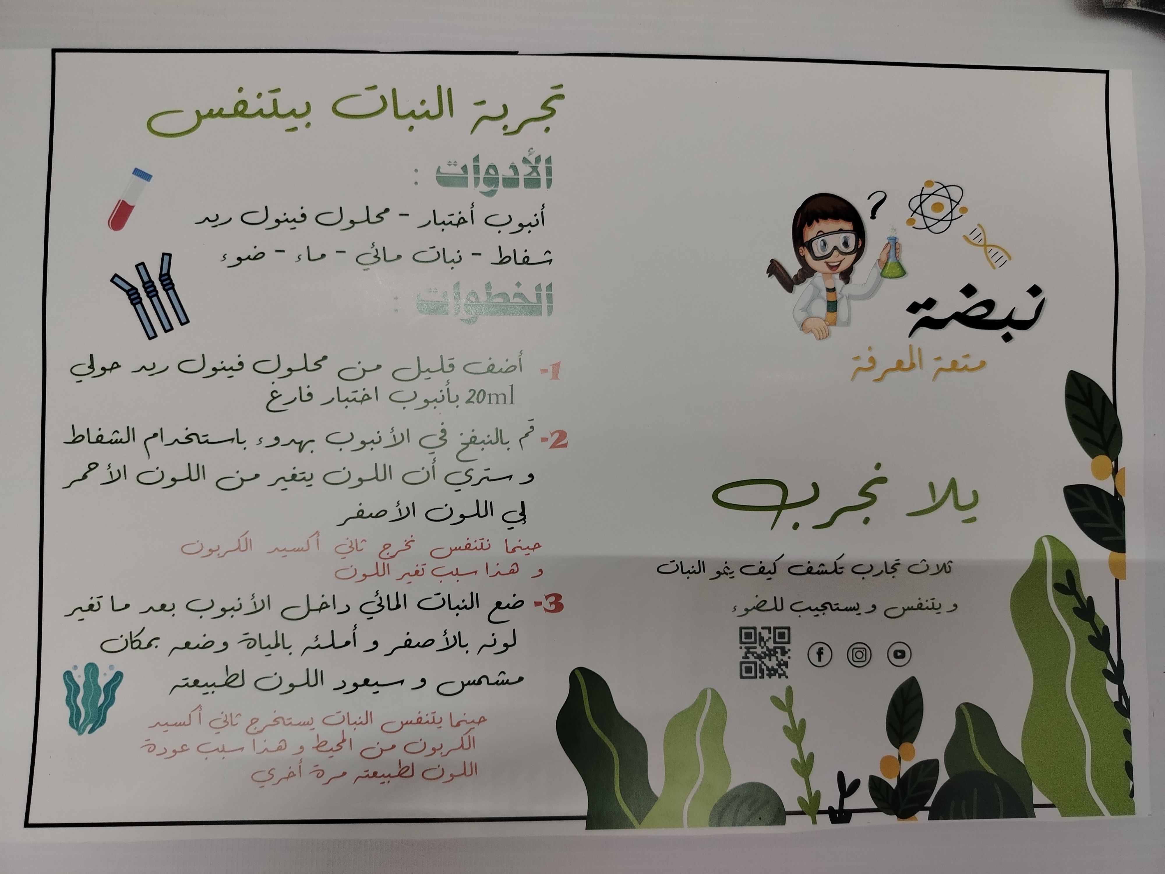 تجربة التنفس